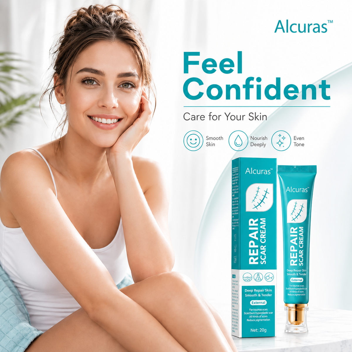 Alcuras™ Deep Repair Scar Cream