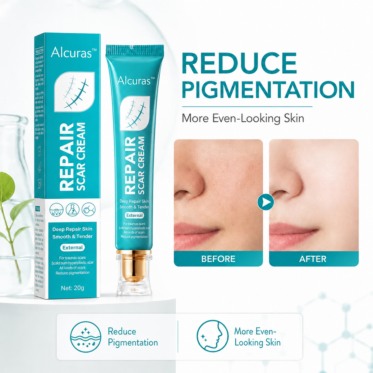 Alcuras™  Deep Repair Scar Cream