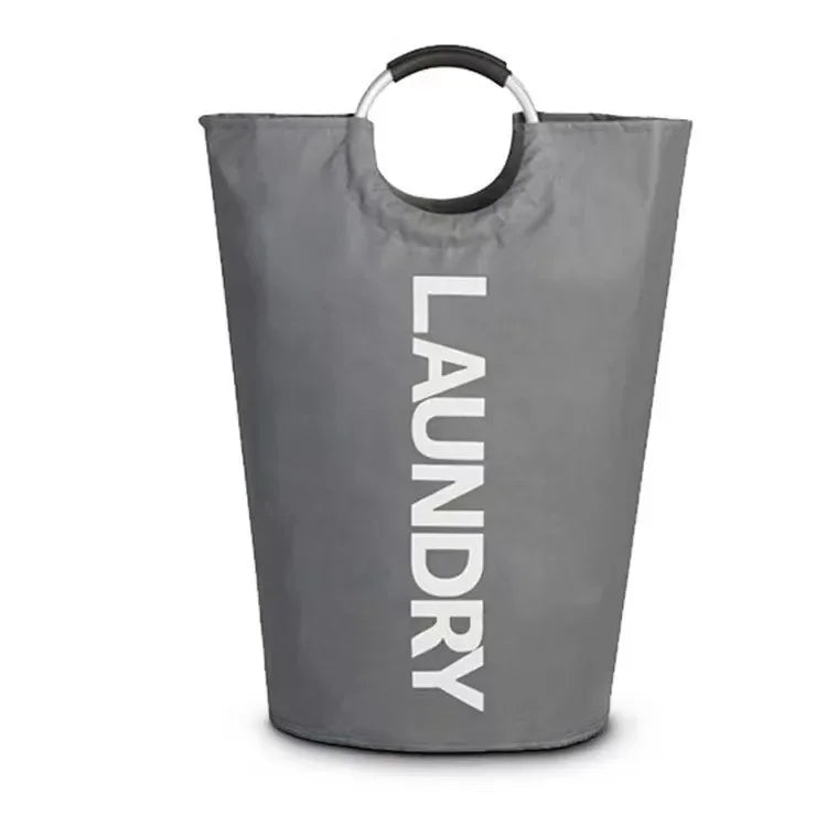 SVOZK® XXL Waterproof Laundry Basket (90L) – Foldable with Padded Handles