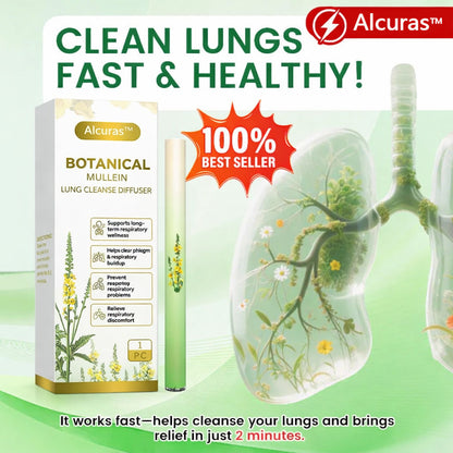 Alcuras™ Botanical LungCare Mullein Diffuser